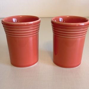 2 pc Set Juice Tumblers Fiesta Persimmon